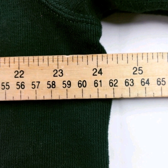 Ralph Lauren Men's Dark Green Quarter-Zip Sweatshirt Size XL - Picture 5 of 6